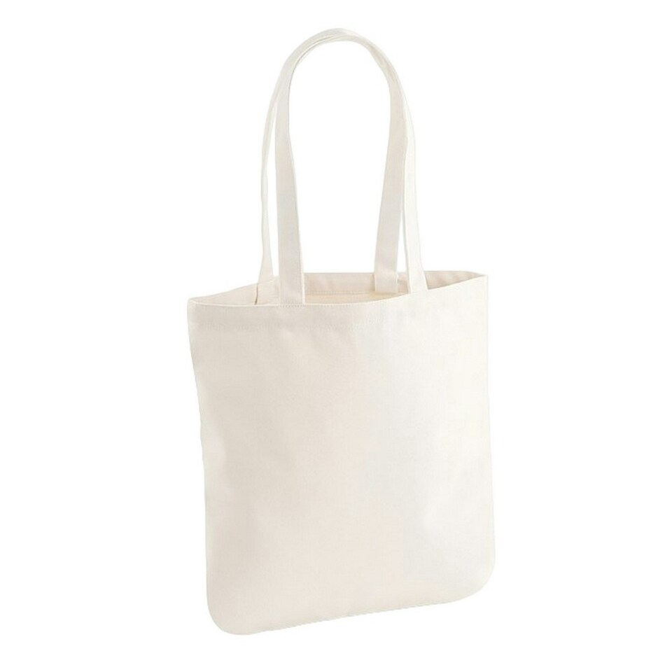 image 1 of Westford Mill EarthAware Spring Organic 10L Tote Bag - Natural - One Size Cream