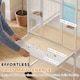 image 6 of PawHut Bird Cage Detachable with Rolling Stand White