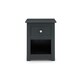 image 5 of Traditional Anthracite Bedside Drawer - 1 Drawer