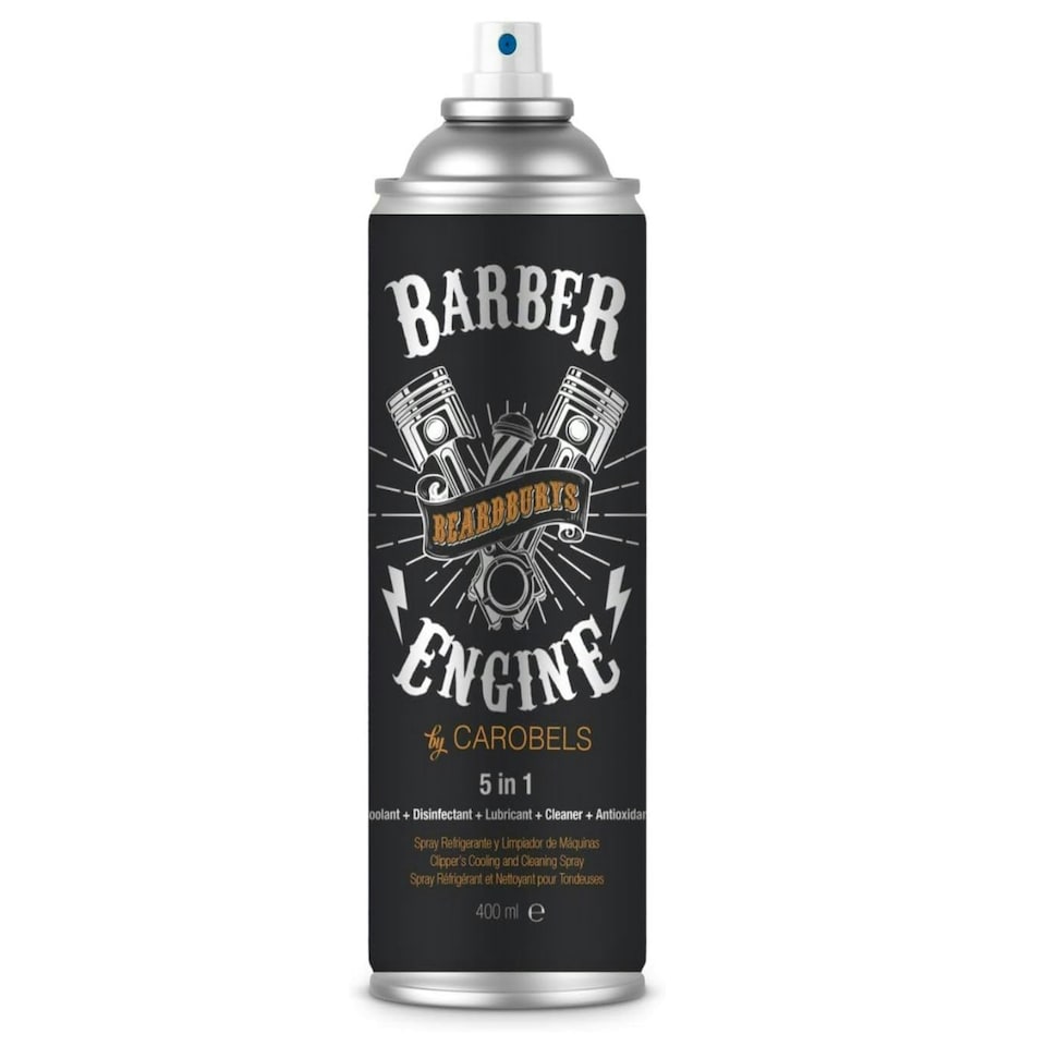 image 1 of Beardburys 5 in 1 Clippers Cooling and Cleaning Spray 400ml
