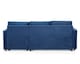 image 5 of The Tranquilo 3 Seater Sofa Bed in Black or Navy | Blue | One Size