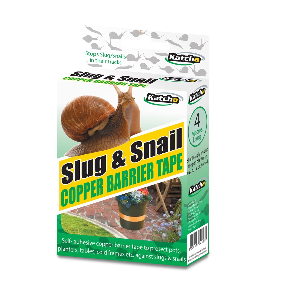 image 1 of Katcha Slug & Snail Barrier Tape 4m - 2pk