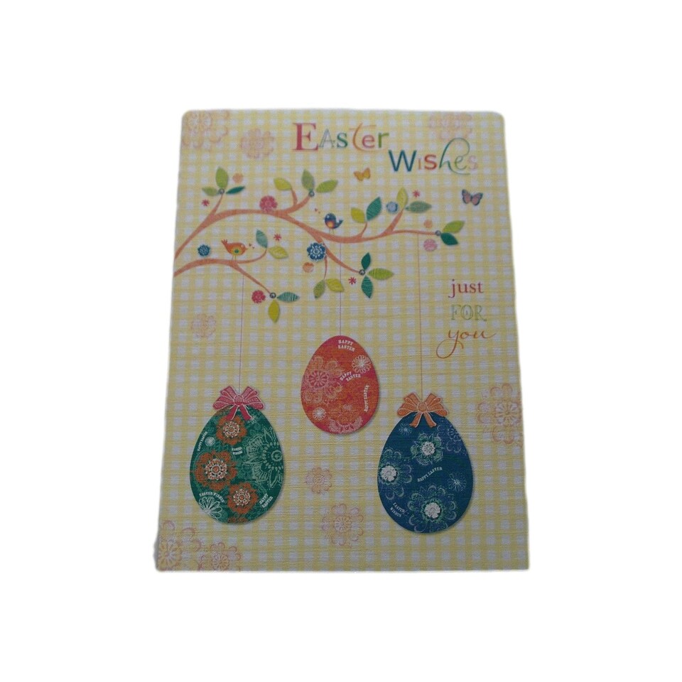 image 1 of Easter Wishes Card By Wishing Well
