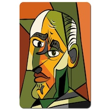 frowning man closeup (Placemat)