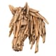 image 1 of Naturecraft Resin Driftwood Collection Horse Head Wall Art Brown