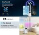 image 3 of PureMate 42-Inch Bladeless Tower Fan with Air Purifier - White