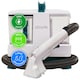 image 1 of Abode ASC24C Carpet Cleaner 800ml Water Tank Spot Cleaner & Stain Remover White