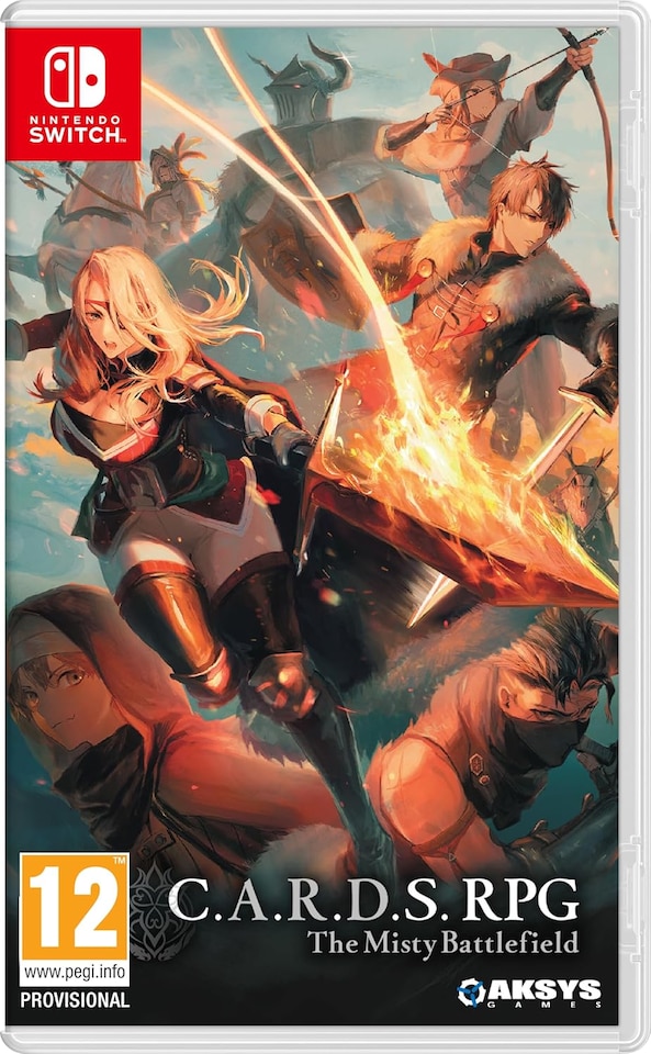 image 1 of C.A.R.D.S. RPG: The Misty Battlefield Total Warfare Edition Nintendo Switch