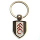 image 1 of Fulham FC Crest Keyring - Black/White/Red - One Size
