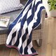 image 5 of Nautical Striped Beach Towel 70 x 140cm - 100% Cotton Blue | Navy Stripe | One size
