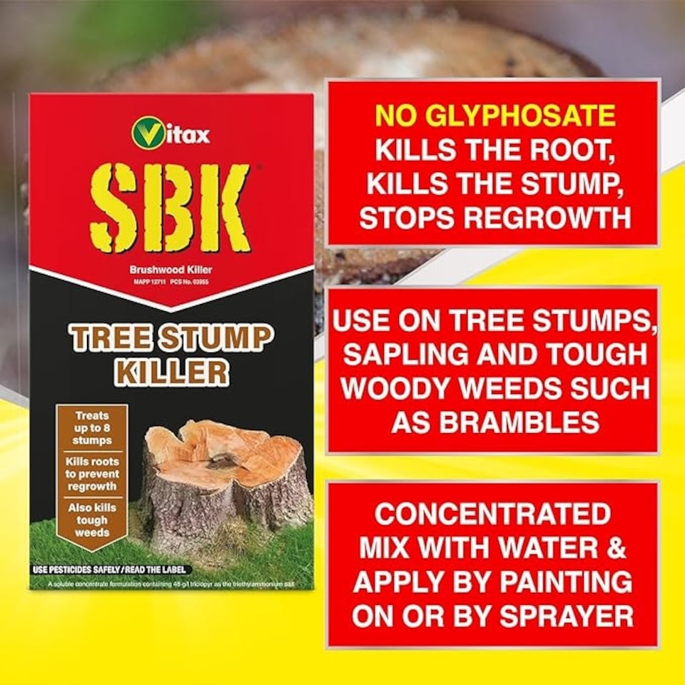 image 1 of SBK Tree Stump Killer 250ml