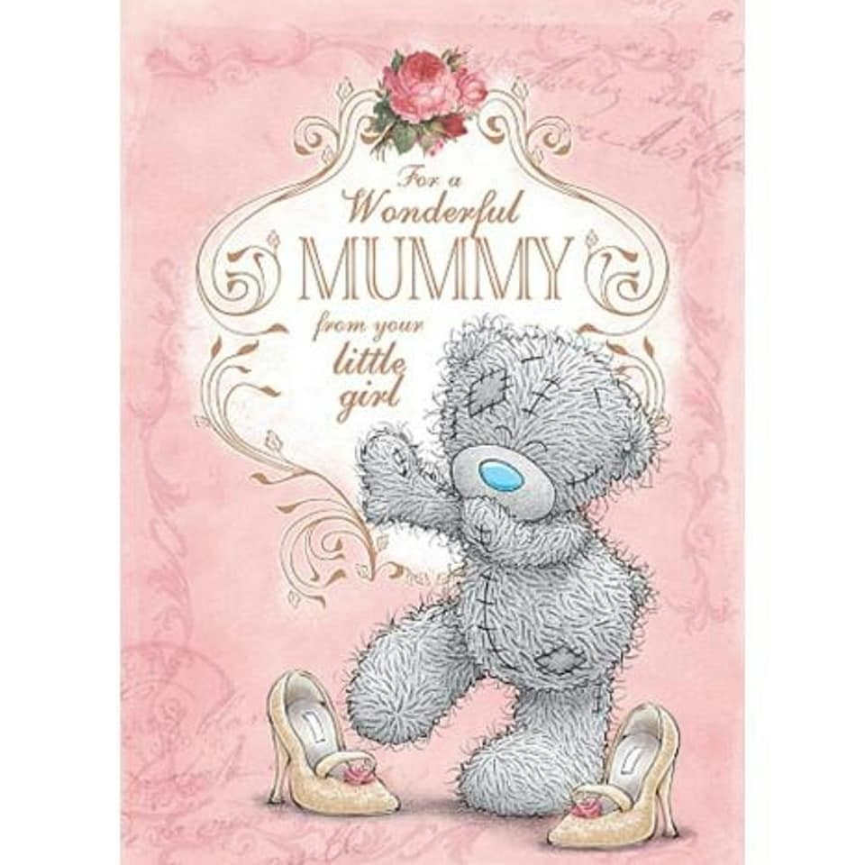 image 1 of Wonderful Mummy From Little Girl Mother's Day Card Tatty Teddy