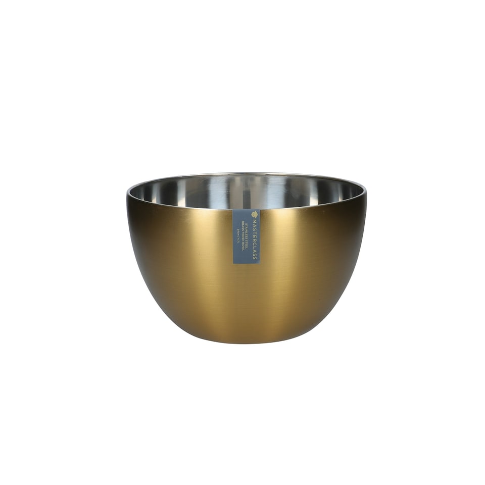 image 1 of MasterClass Mixing Bowl Gold Stainless Steel 24cm