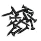 image 3 of 10in / 250mm Heavy Duty T Tee Hinges For Shed + Garden Gates Black Finish 6pc Black