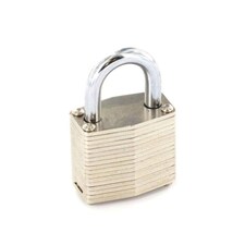 Securit Brass Laminated Cylinder Padlock | Bronze | Brass | 1