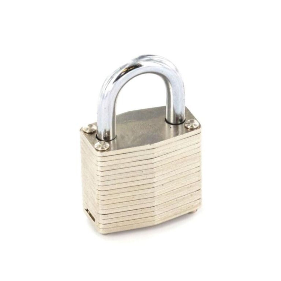Securit Brass Laminated Cylinder Padlock | Bronze | Brass | 1