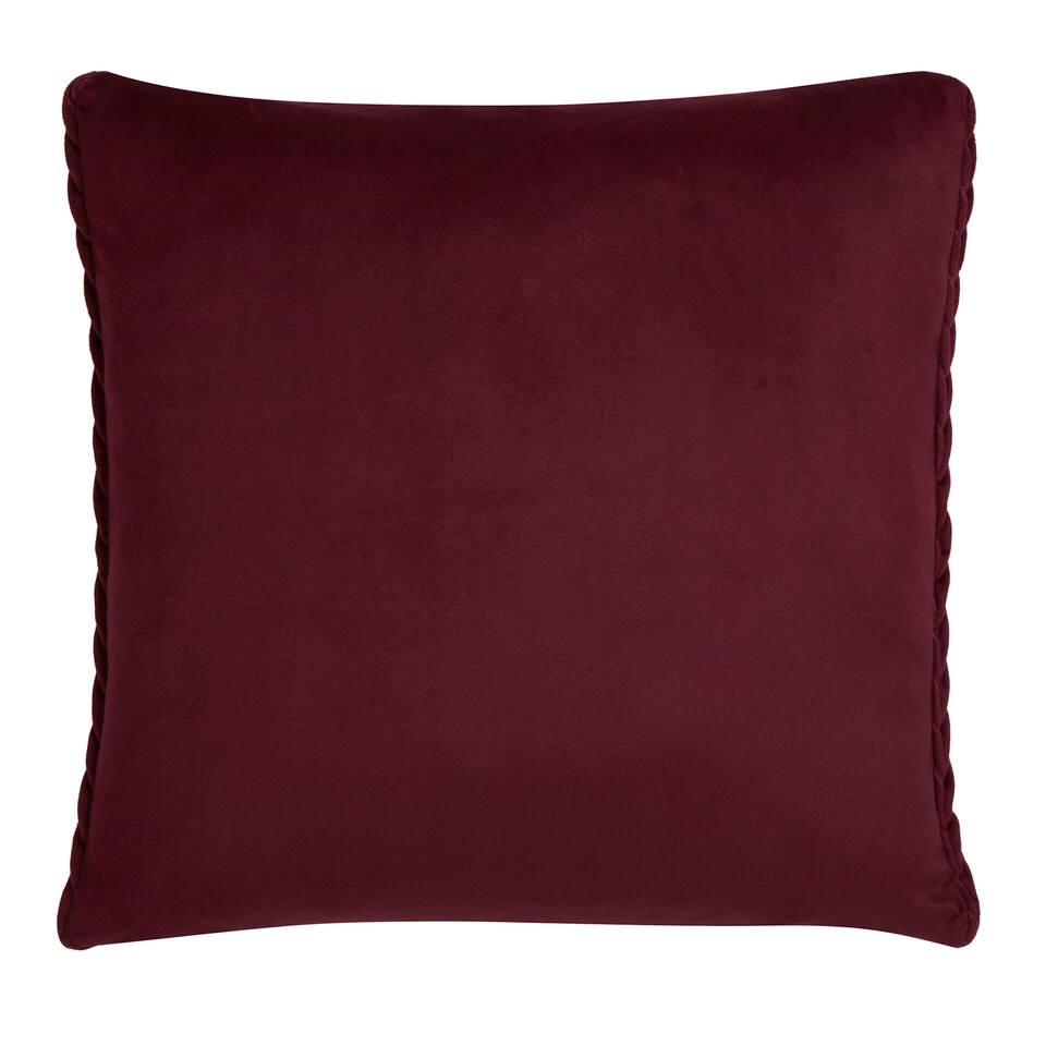 image 1 of Laurence Llewelyn-Bowen Amory Cushion Cover Wine