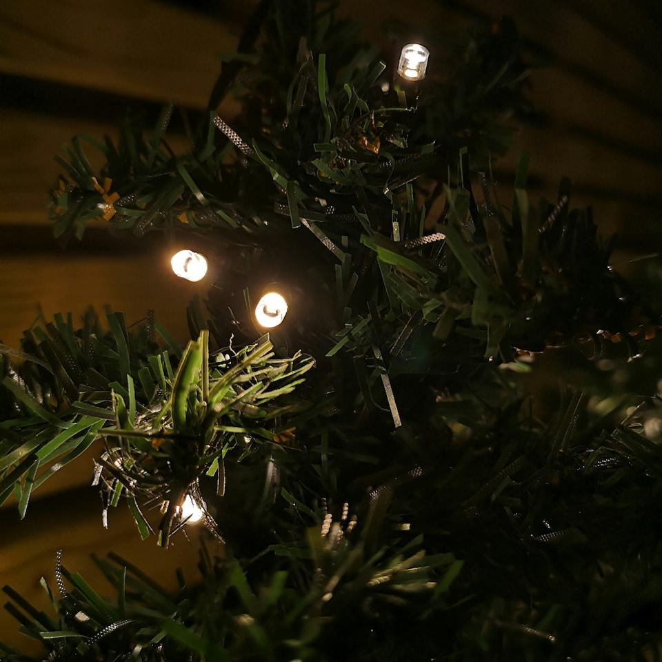 image 1 of Set of 6 30cm Light up Christmas Tree Path Lights with Warm White LEDs