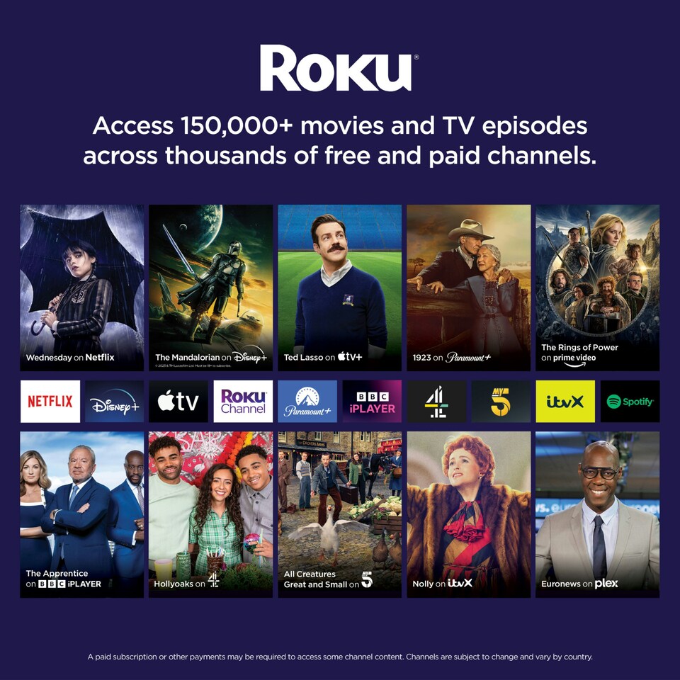 image 1 of EMtronics Roku TV Smart 40" Inch Full HD - EM40ROK