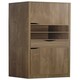 image 10 of 2 Door 1 Drawer Bathroom Cabinet Brown | Oak / Oak