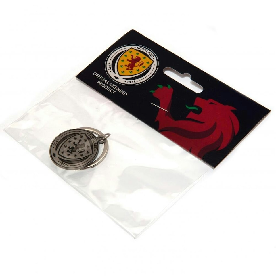 image 1 of Scotland FA Keyring - Silver - One Size