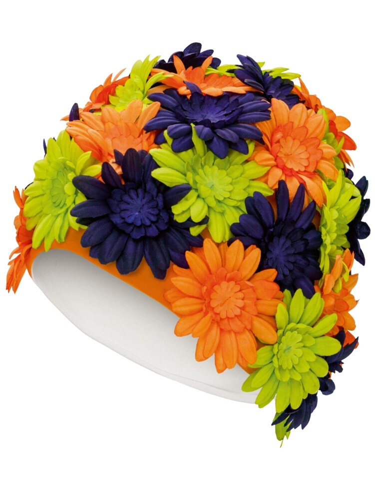 Fashy Floral Swim Cap