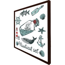 Nauticle items (Picture Frame) Brown | S