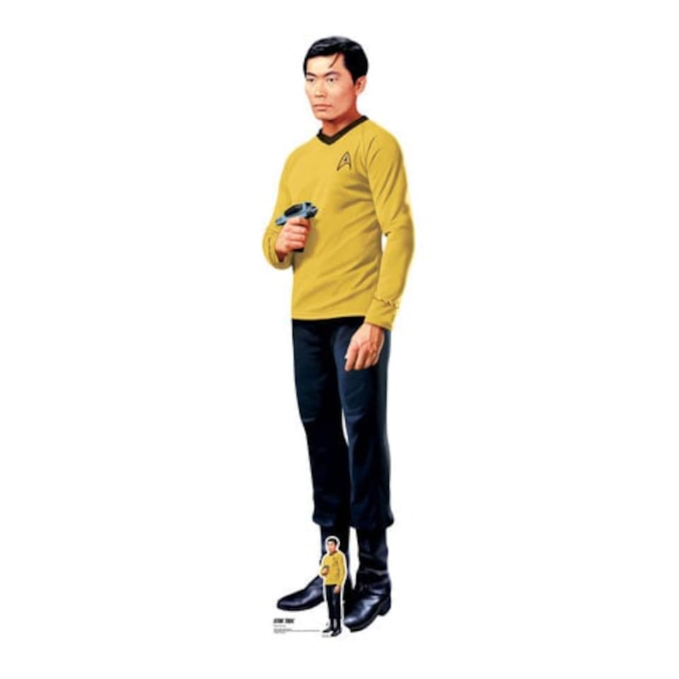 image 1 of Hikaru Sulu Star Trek Lifesize Cardboard Cutout 175cm