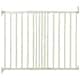 image 1 of Safetots Top of The Stairs Screw Fitted Stair Gate, White Metal, 62.5cm - 106.8cm, Metal Baby Gate, Screw Fit Safety Barrier, Stylish and Practical Safety Gate