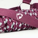 image 3 of Hy Synergy Horse Headcollar and Leadrope - Fig/Silver - Pony