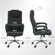 image 7 of Vinsetto Office Chair for Desk, with Height Adjustable, Wheels, Black Black