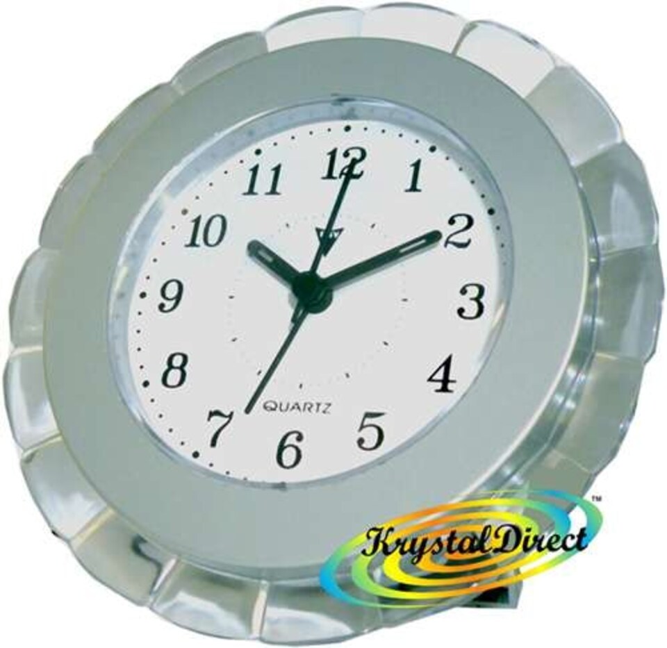 PSV JS2172BS Analogue Alarm Clock FLOWER Shape | Multi