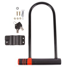 Bike U-Lock - 18cm x 31cm - Black Black