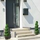 image 2 of HOMCOM Set of 2 Potted Artificial Plants, Topiary Spiral Boxwood Trees, 90cm