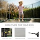image 4 of HOMCOM 10FT Replacement Safety Trampoline Net Enclosure Surround Outdoor Sports