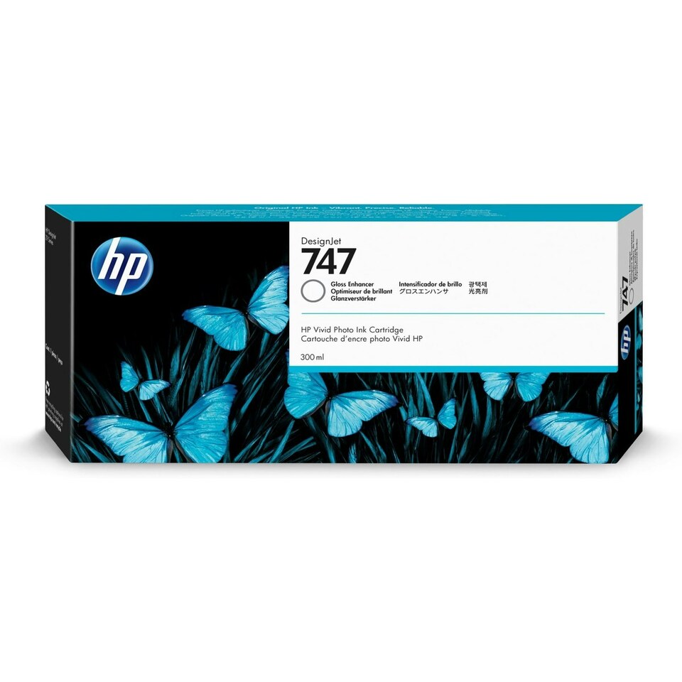HP No 747 Gloss Enhancer Cartridge 300ml - P2V87A N/A