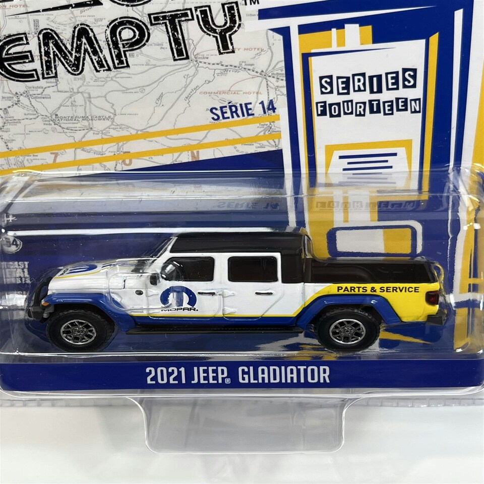 image 1 of 2021 Jeep Gladiator Mopar Running On Empty 1:64 Greenlight 41140F