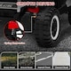 image 6 of AIYAPLAY 2 Seater 24V 7AH Ride on Truck w/ Spring Suspension, White