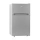 image 1 of SIA UFF01SS/E 88L Silver/Grey Freestanding Small Compact Under Counter 2 Door Fridge Freezer Silver