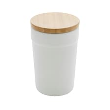 XD Collection Bamboo Recycled 300ml Travel Mug - White - One Size | White | 1