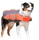 image 1 of K9 Pursuits Dog Life Jacket High Visibility Easy Grab Float Coat XL