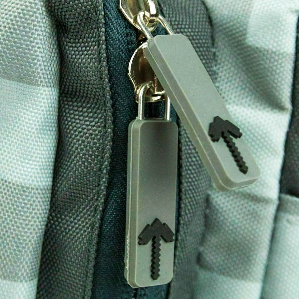 image 1 of Minecraft Childrens/Kids Official Silver Mini Backpack - Silver - One Size