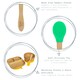 image 2 of Tiny Dining Bamboo Silicone Tip Spoon - Navy Blue