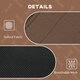 image 3 of PawHut 76cm Elevated Dog Bed Cooling Raised Pet Cot UV Protection Canopy Brown