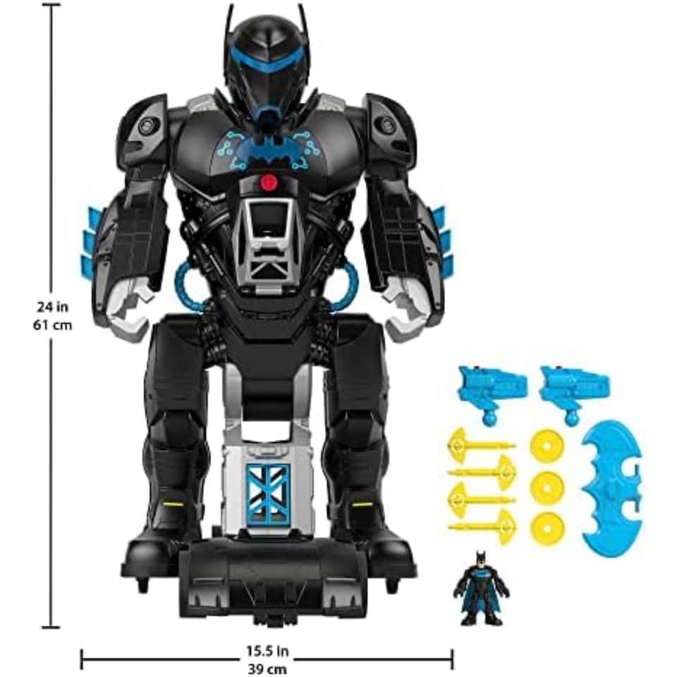 image 1 of Imaginext DC Super Friends Bat Tech Batbot Playset