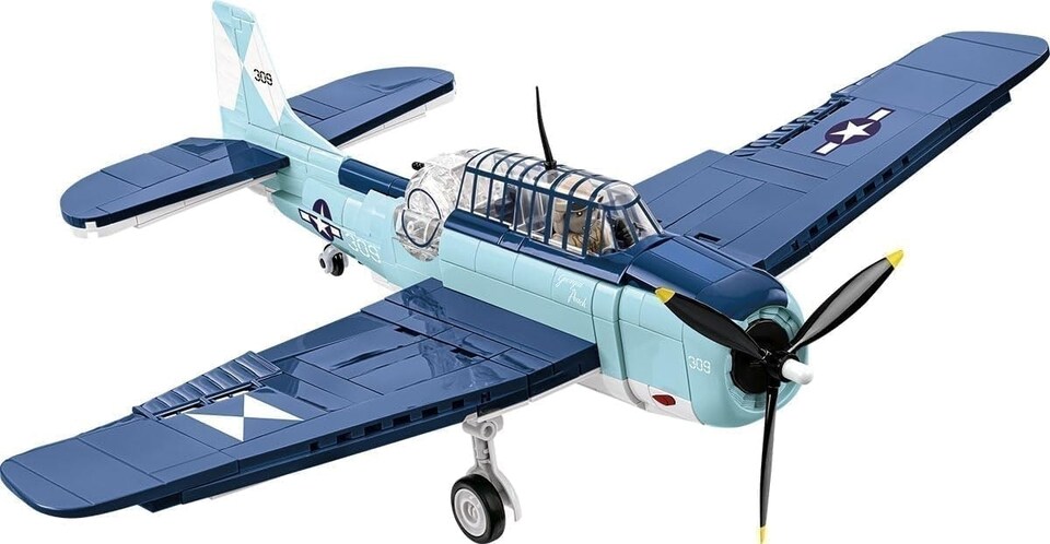 image 1 of Cobi 5752 - World War II - Grumman TBF Avenger 392 pcs