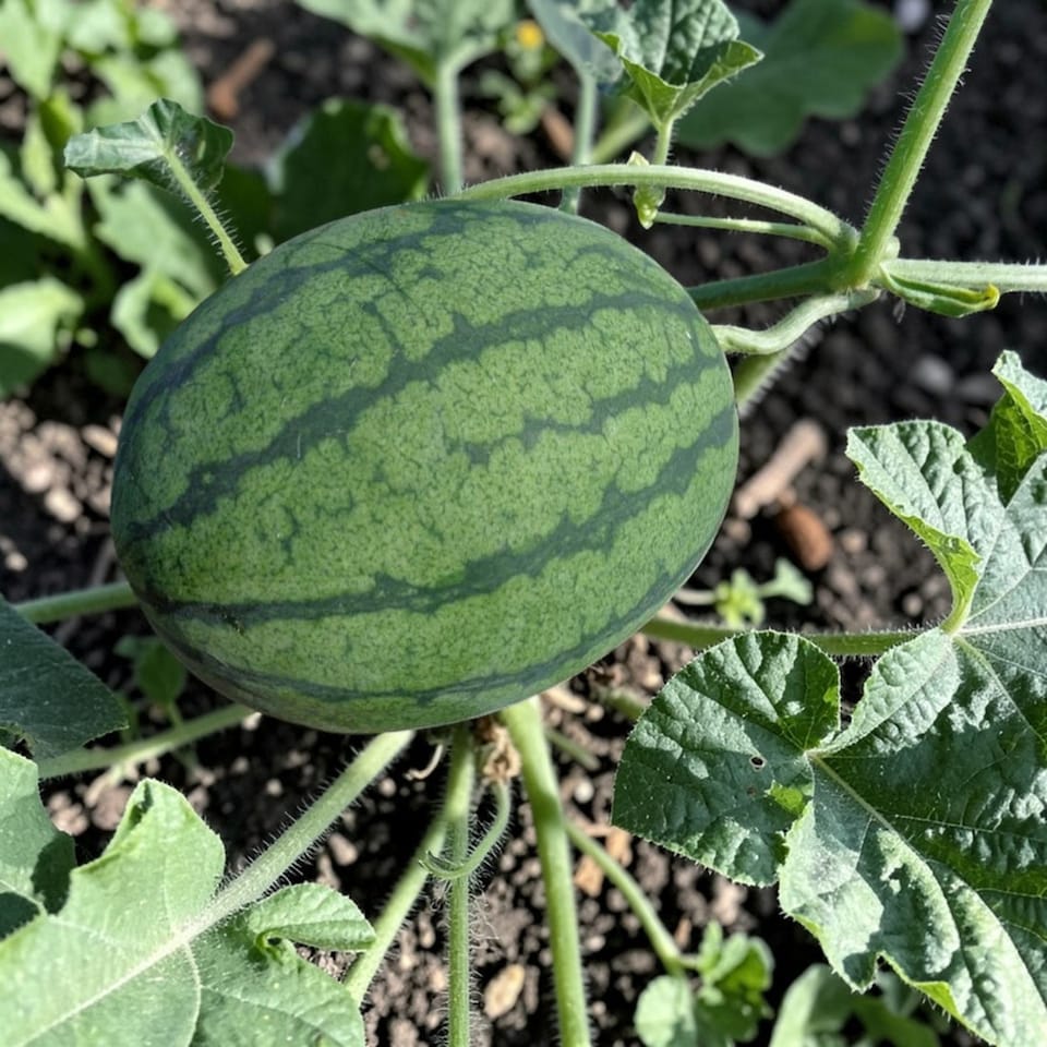 image 1 of Carbeth Plants Watermelon Sugarbaby Fruit Plant - 9cm Pot - Easy Grow Kitchen Garden