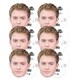 image 2 of Kit Connor Cardboard Face Mask - Pack of 6 | Multi