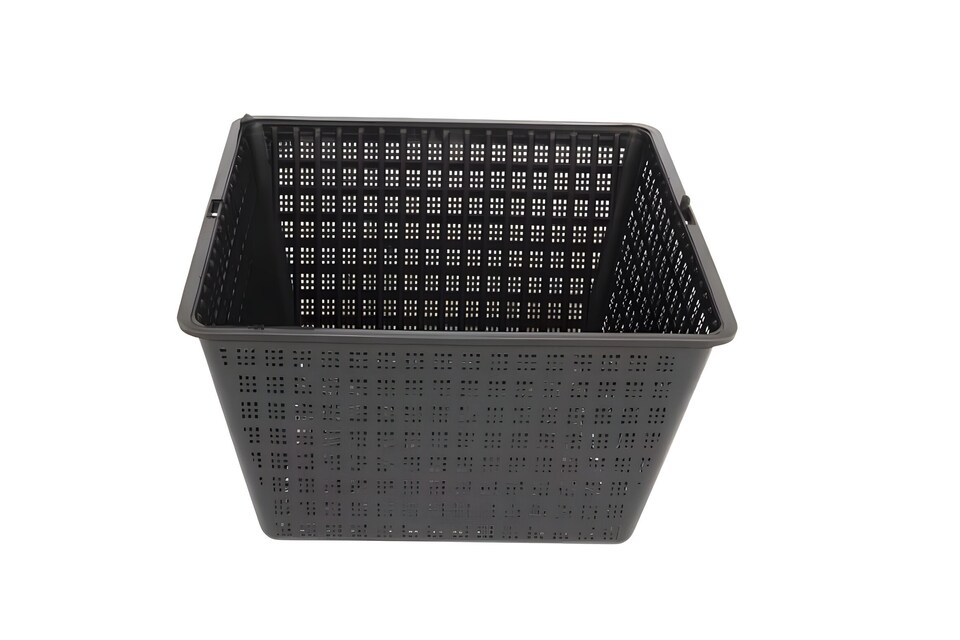 image 1 of Aquatic Pond Planting Basket - Square - 24cm / 5 Ltr - Mesh Plant Pot for Water Garden Ponds, Protects Roots from Fish