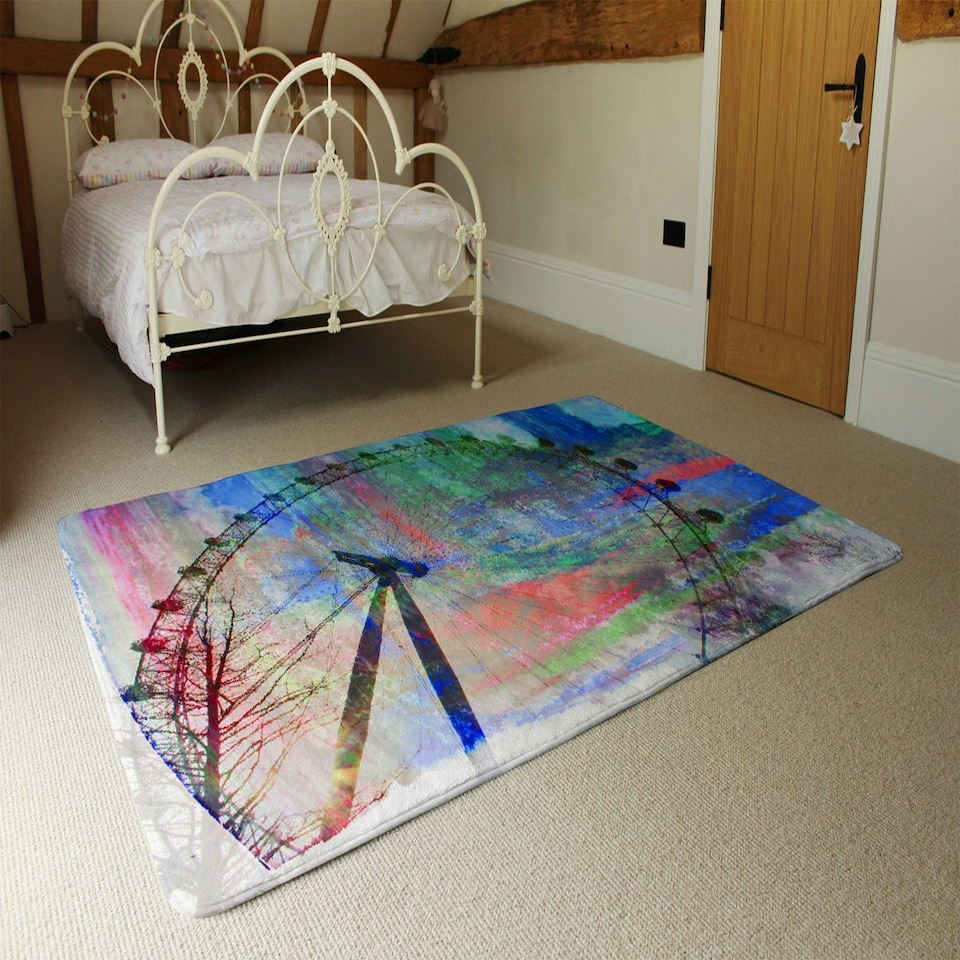 image 1 of London Eye (Rug) Multi | Small: 60x110cm